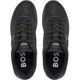 BOSS - 50536481 Trainers - Wit - Bruin - Gerecycled Polyester - Plat