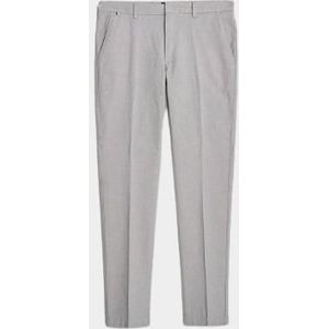 BOSS Black - Chino Broek - Grijs - Katoen/Elastaan