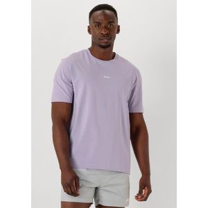 Boss Menswear - T-shirt - Zwart - Katoen - Met Logo