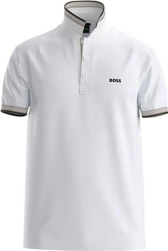 Boss Heren Polo Wit 50469055 110 Paddy