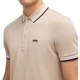 Boss - Paddy - Poloshirt - Blauw - Katoen