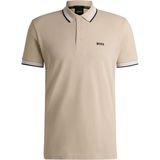 Boss - Paddy - Poloshirt - Blauw - Katoen