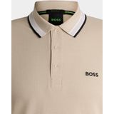 Boss - Paddy - Poloshirt - Blauw - Katoen