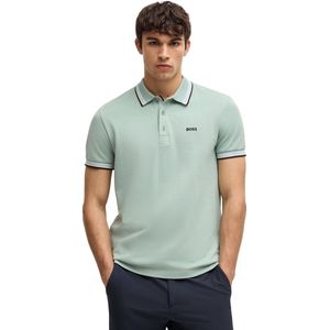 BOSS Green - Paddy - Poloshirt - Groen - Katoen
