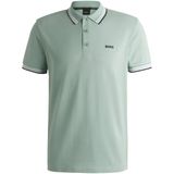 BOSS - 50469055 Paddy - Poloshirt - Turquoise - Katoen - Korte Mouwen