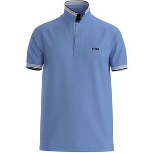 Boss Green - Paddy - Poloshirt - Blauw - Normale Fit - Katoen