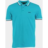 BOSS - 50469055 Paddy - Poloshirt - Turquoise - Katoen - Korte Mouwen