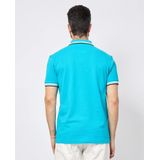 BOSS - 50469055 Paddy - Poloshirt - Turquoise - Katoen - Korte Mouwen