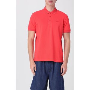 Hugo Boss - Koraal Katoenen Poloshirt - Heren - Korte Mouwen