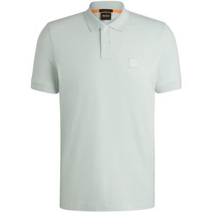Hugo Boss - Boss Orange - Poloshirt - Blauw - Katoen/Elastaan