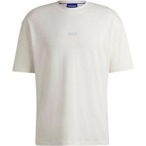 Hugo - Nalono 01 - T-shirt - Blauw - 100% Katoen