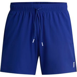 BOSS - Iconic - Zwembroek - Blauw - 100% Polyester