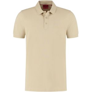 HUGO - Donos - Poloshirt - Beige - 100% Katoen