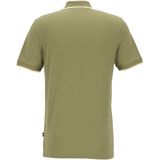 BOSS - Sportieve Polo - Korte Mouwen - Blauw - Piqué - Regular Fit