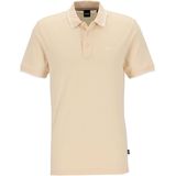 HUGO BOSS - Polo - Oranje - 100% Katoen - Effen - Korte Mouwen