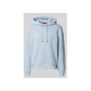 HUGO - Dapo - Hoodie - Blauw - 100% Katoen