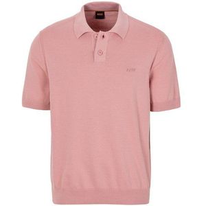 Hugo Boss - Orange Asac P - Poloshirt - Roze - Katoen/Kapok