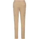 Slim-fit cargobroek van stretchkatoen