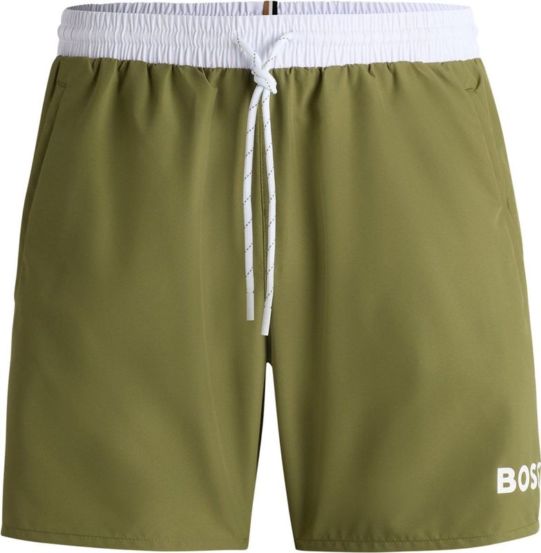 BOSS Zwembroek Starfish Groen - Heren