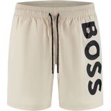 BOSSvoor mannen. 50515296 Octopus zwempak wit (L), Strandkleding, Polyamide, Duurzaam