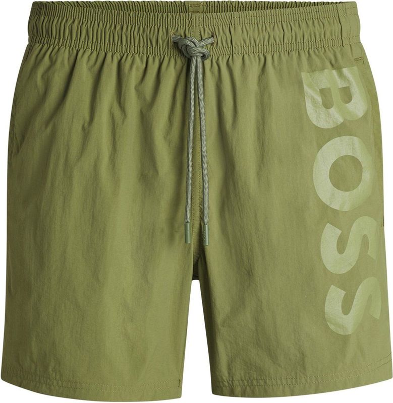 Boss - Octopus - Zwemshort - Groen - 100% Polyester