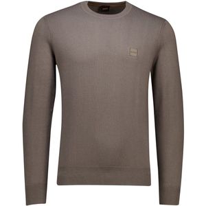 Hugo Boss - Kanovano Pullover - Bruin - Katoen