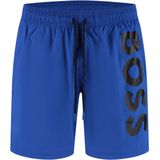Hugo Boss - Octopus - Zwembroek - Blauw - Lichtgewicht Materiaal, Elastische Tailleband met Trekkoord