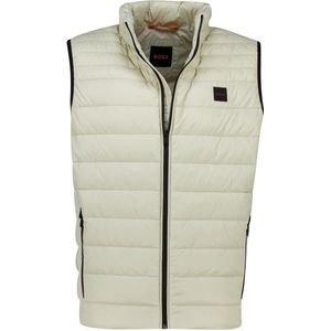 BOSS Orange bodywarmer Odeno2 creme effen normale fit