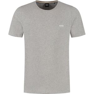 Sportshirt - Grijs - Katoen - Regular Fit