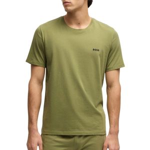 BOSS - Mix&Match 01 - T-shirt - Lichtgrijs - Katoen