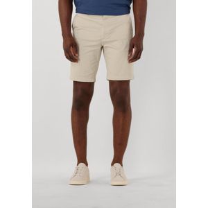 BOSS ORANGE Chino-Slim-Short Broek - Beige - Katoen