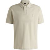 BOSS Orange - Poloshirt - Beige - Katoen