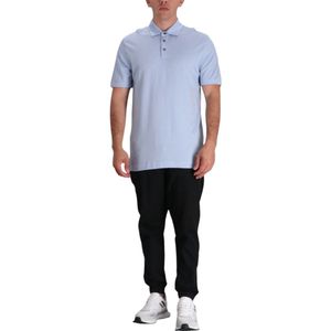 Boss - H Press 57 - Korte Mouw Poloshirt - Blauw - Katoenmix