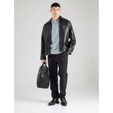 HUGO - Docku - T-shirt - Blauw - Katoen - Relaxed Fit