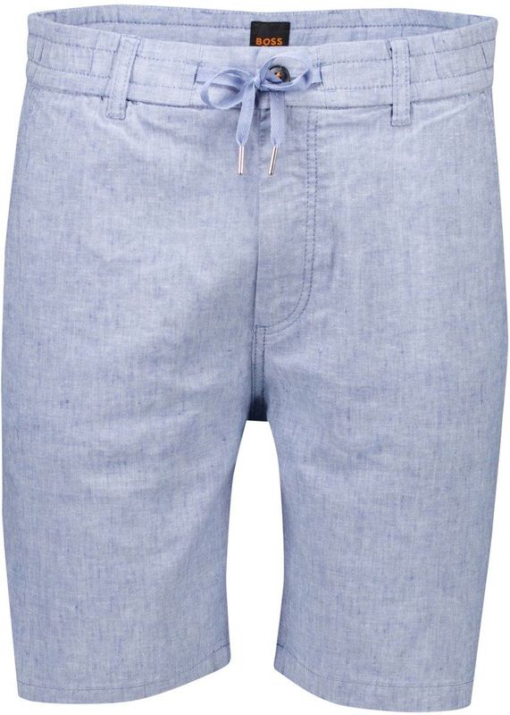 Boss - Chino-Tapered - Lichtblauw - Korte Broek
