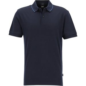 BOSS - Casual Polo - Korte Mouwen - Groen - 100% Katoen