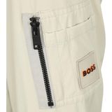 Hugo Boss - Beige Nylon Bomberjack voor Heren met Elastische Taille