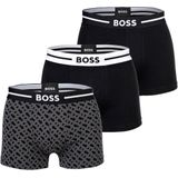 HUGO BOSS - Bold - Boxershorts - Lichtblauw - Donkerblauw - 3-pack