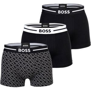 HUGO BOSS - Bold - Boxershorts - Lichtblauw - Donkerblauw - 3-pack