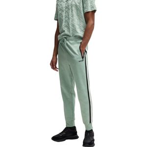 BOSS GREEN Sweatbroek Hover Striped - Contrastkleurige Strepen