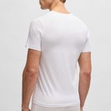 BOSS T-Shirt "TShirtRN 3P Classic", (3 tlg.), mit Logostickerei