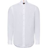 Hugo, Heren, Overhemden, Wit, Maat: M Linnen,