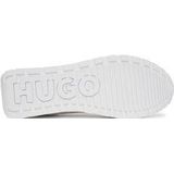 HUGO - Icelin - Sneakers - Zwart - Leer - Gewatteerde Kraag