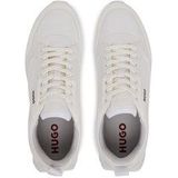 HUGO - Icelin - Sneakers - Zwart - Leer - Gewatteerde Kraag