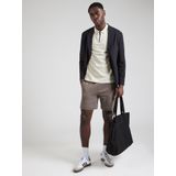 BOSS Polo Passerzip Half Zip Ecru - Größe XL