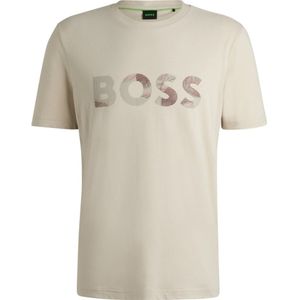 BOSS - T-shirt - Wit - Katoen