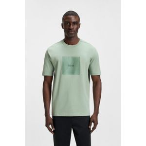 BOSS - T-shirt - Katoen - Ronde Hals - Korte Mouwen
