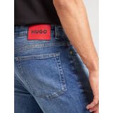 HUGO - 5-Pocket Jeans - Blauw - HUGO 708 - Regular Fit