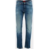 HUGO - 5-Pocket Jeans - Blauw - HUGO 708 - Regular Fit