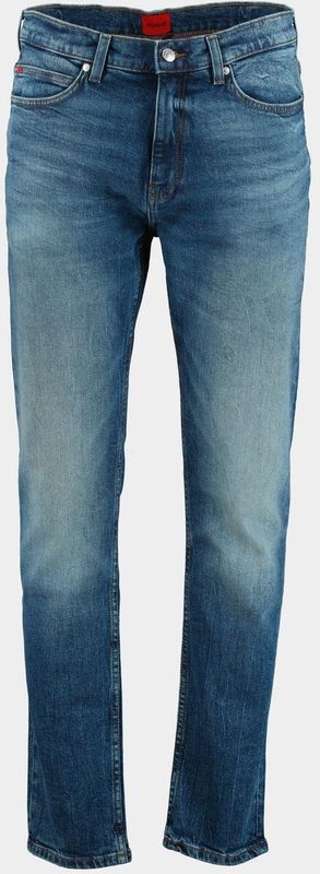 HUGO - 5-Pocket Jeans - Blauw - HUGO 708 - Regular Fit